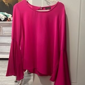 Flare sleeve blouse